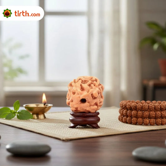 Original 4 Mukhi Rudraksha Java Without Cap โ Knowledge & Creativity Bead