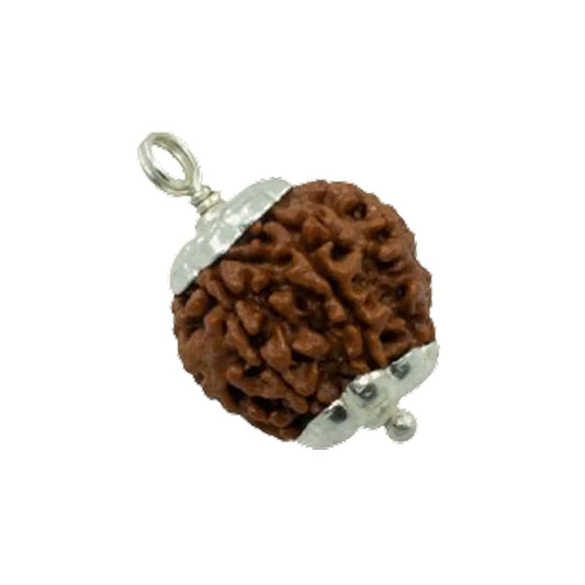 Original 4 Mukhi Rudraksha Nepali โ Knowledge & Intellect Bead (Without Cap / Golden Cap / White Cap)