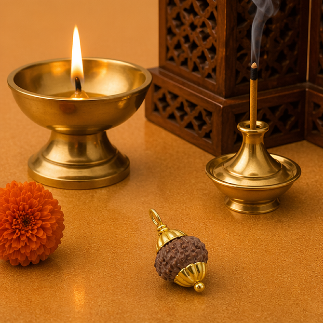 Original 10 Mukhi Rudraksha Java – Vishnu Divine Protection Bead (Without Cap / Golden Cap / White Cap)