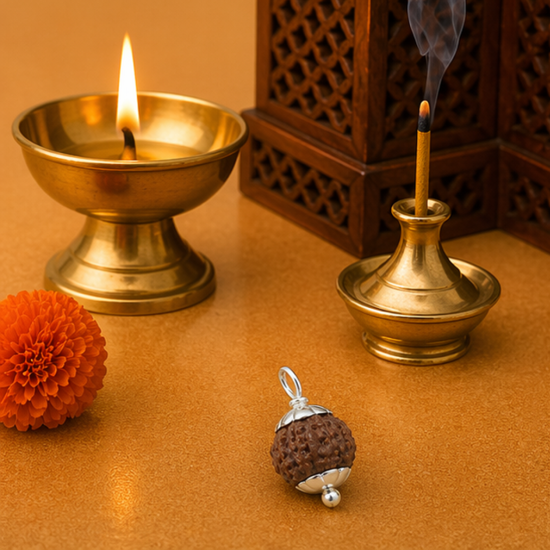 Original 10 Mukhi Rudraksha Java – Vishnu Divine Protection Bead (Without Cap / Golden Cap / White Cap)