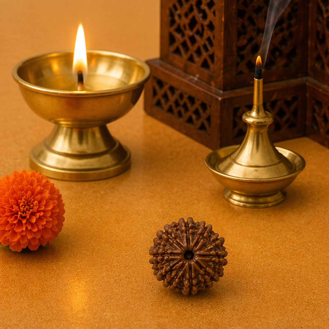 Original 10 Mukhi Rudraksha Nepali Without Cap – Vishnu Protection Bead