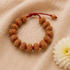 14 Mukhi Rudraksha Bracelet (Java 1 Bead) – Natural 14 Face Rudraksha Wrist Bracelet for Intuition, Protection & Spiritual Awakening