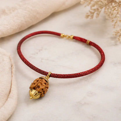 2 Mukhi Rudraksha Mala (Java) – Natural Do Mukhi Rudraksha Mala for Harmony, Relationships & Emotional Balance