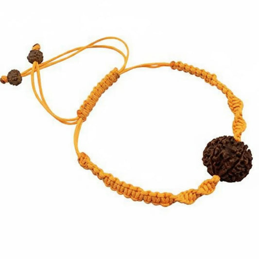 3 Mukhi Rudraksha Bracelet (All Beads Java) – Confidence Bracelet