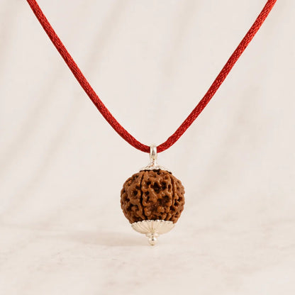 4 Mukhi Rudraksha Mala (Java) – Natural Chaar Mukhi Rudraksha Mala for Knowledge, Communication & Mental Clarity