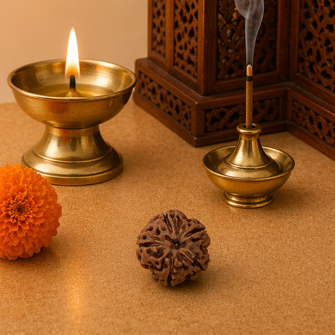 Original 5 Mukhi Rudraksha Java Without Cap – Kalagni Rudra Peace & Protection Bead