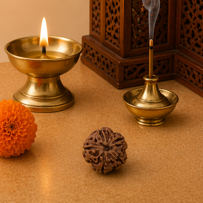 Original 5 Mukhi Rudraksha Java Without Cap – Kalagni Rudra Peace & Protection Bead
