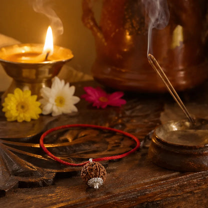 6 Mukhi Rudraksha Mala (Java) – Natural Chhe Mukhi Rudraksha Mala for Discipline, Confidence & Balanced Energy