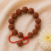 Original 7 Mukhi Rudraksha Bracelet (All Java Beads) – Natural 7 Face Rudraksha Wrist Bracelet for Prosperity, Stability & Grounded Success