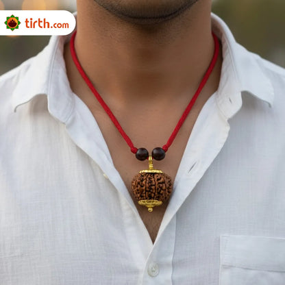 9 Mukhi Rudraksha Mala (Java) – Natural Nau Mukhi Rudraksha Mala for Courage, Protection & Spiritual Strength