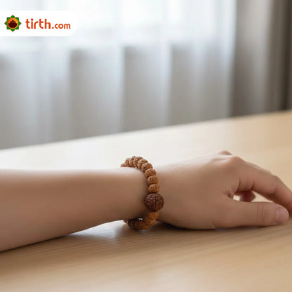 9 Mukhi Rudraksha Bracelet (All Beads Java) – Shakti Strength Bracelet