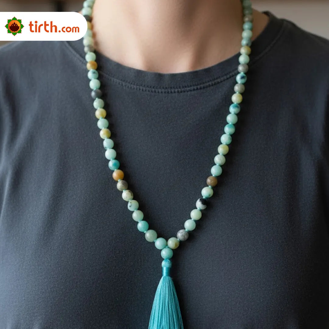 Amazonite Stone Mala – Calm & Harmony Mala