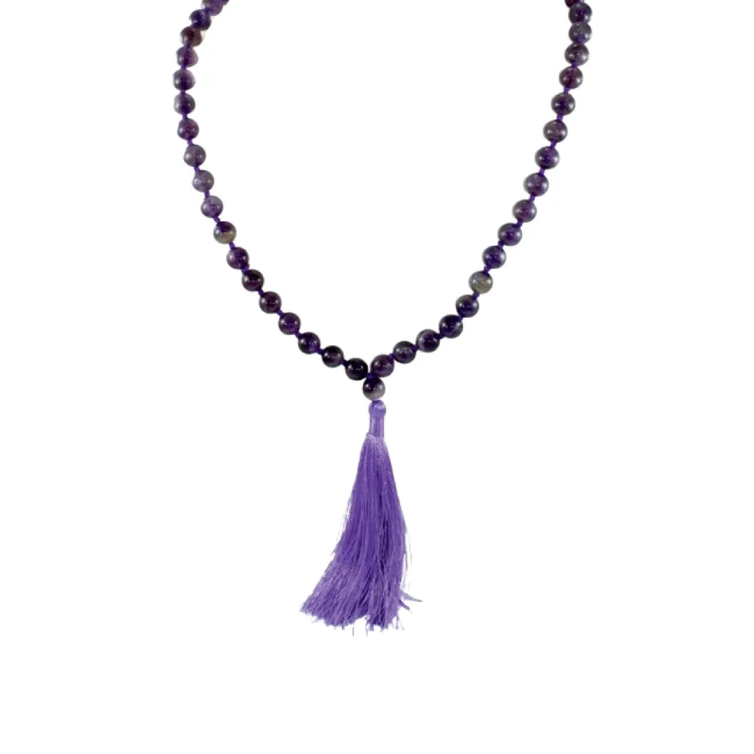 Amethyst Stone Mala – Calm & Intuition Mala