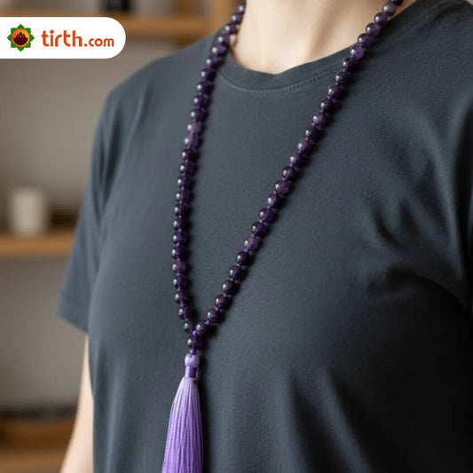 Amethyst Stone Mala – Calm & Intuition Mala