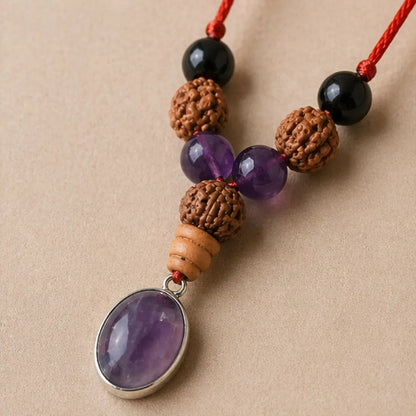 Aquarius Rashi Kavach Mala – Kumbh Rashi Rudraksha Kavach Mala (7, 9, 11 Mukhi) for Stability, Protection & Focus