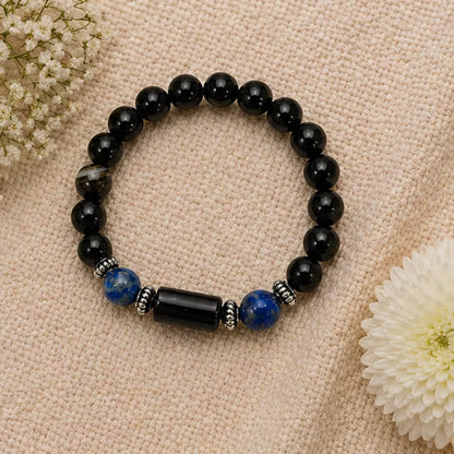Aquarius Rashi Bracelet – Kumbh Zodiac Bracelet for Vision & Stability