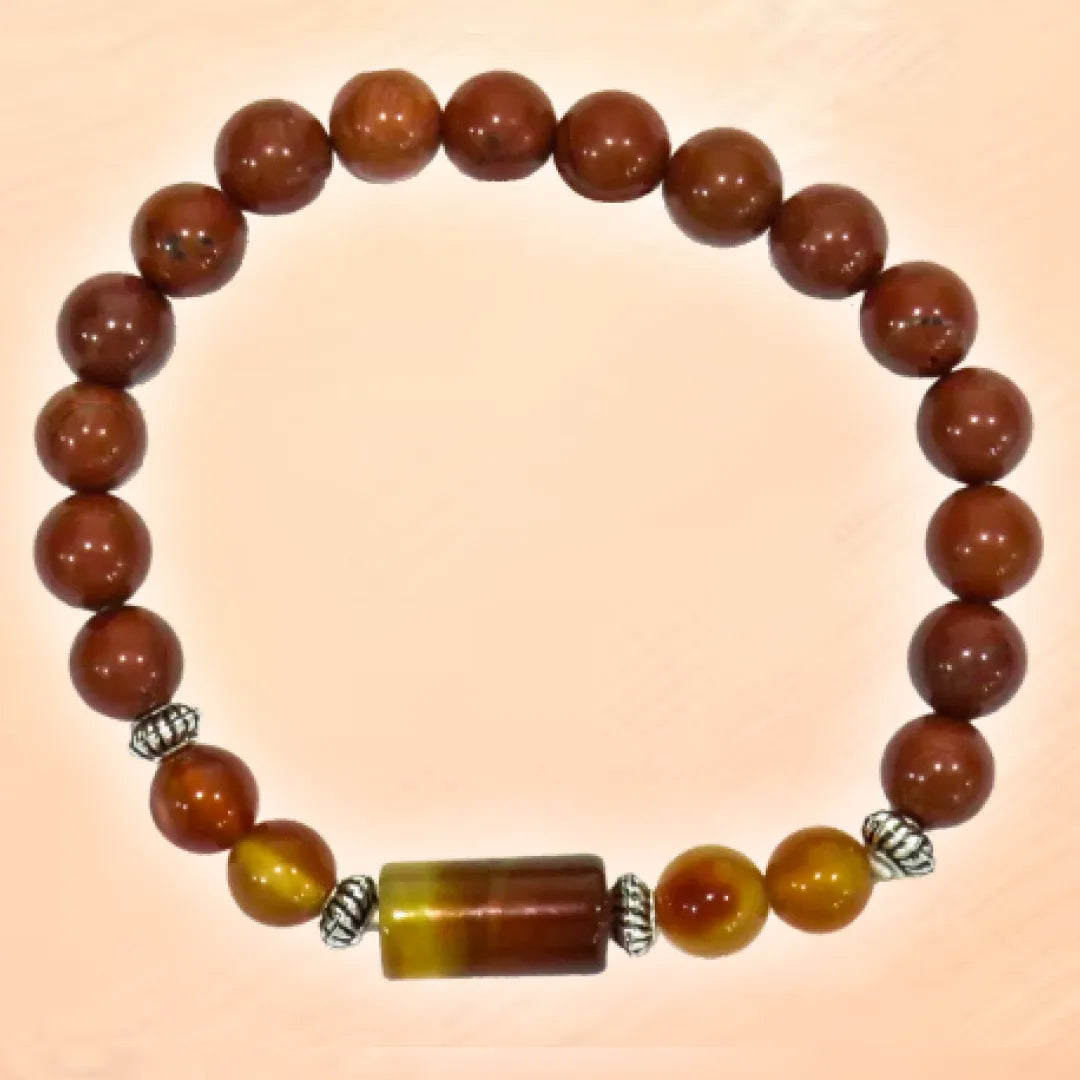 Aries Rashi Bracelet (Mesh Rashi) – Zodiac Astrology Bracelet for Mangal Strength & Confidence