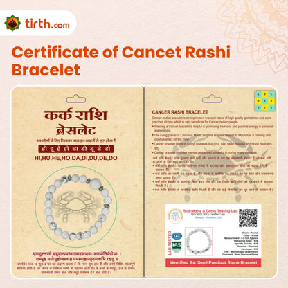 Cancer Rashi Bracelet (Karka Rashi) – Emotional Balance Bracelet