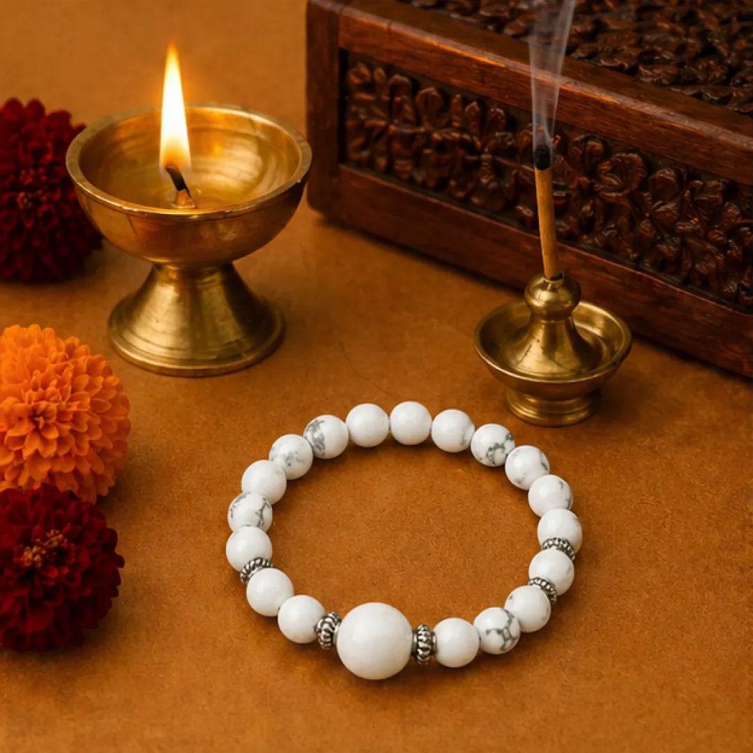 Cancer Rashi Bracelet (Kark Rashi) – Zodiac Astrology Bracelet for Moon Emotional Balance & Intuition