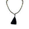 Natural Dragon Blood Jasper Mala – Dragon Blood Stone Jap Mala for Courage, Vitality & Grounded Strength (108 Beads)