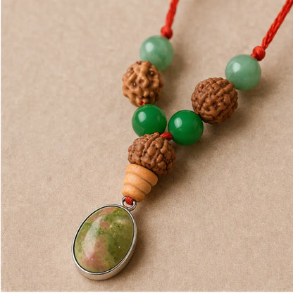 Gemini Rashi Kavach Mala – Mithun Rashi Rudraksha Kavach Mala (8, 4, 11 Mukhi) for Intelligence, Communication & Protection