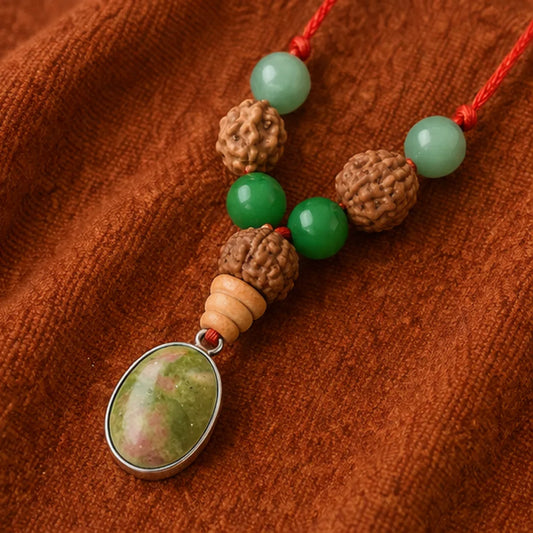 Gemini Rashi Kavach Mala – Mithun Rashi Rudraksha Kavach Mala (8, 4, 11 Mukhi) for Intelligence, Communication & Protection