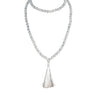 Natural Howlite Gemstone Mala – White Howlite Jap Mala for Calmness, Patience & Spiritual Awareness (108 Beads)