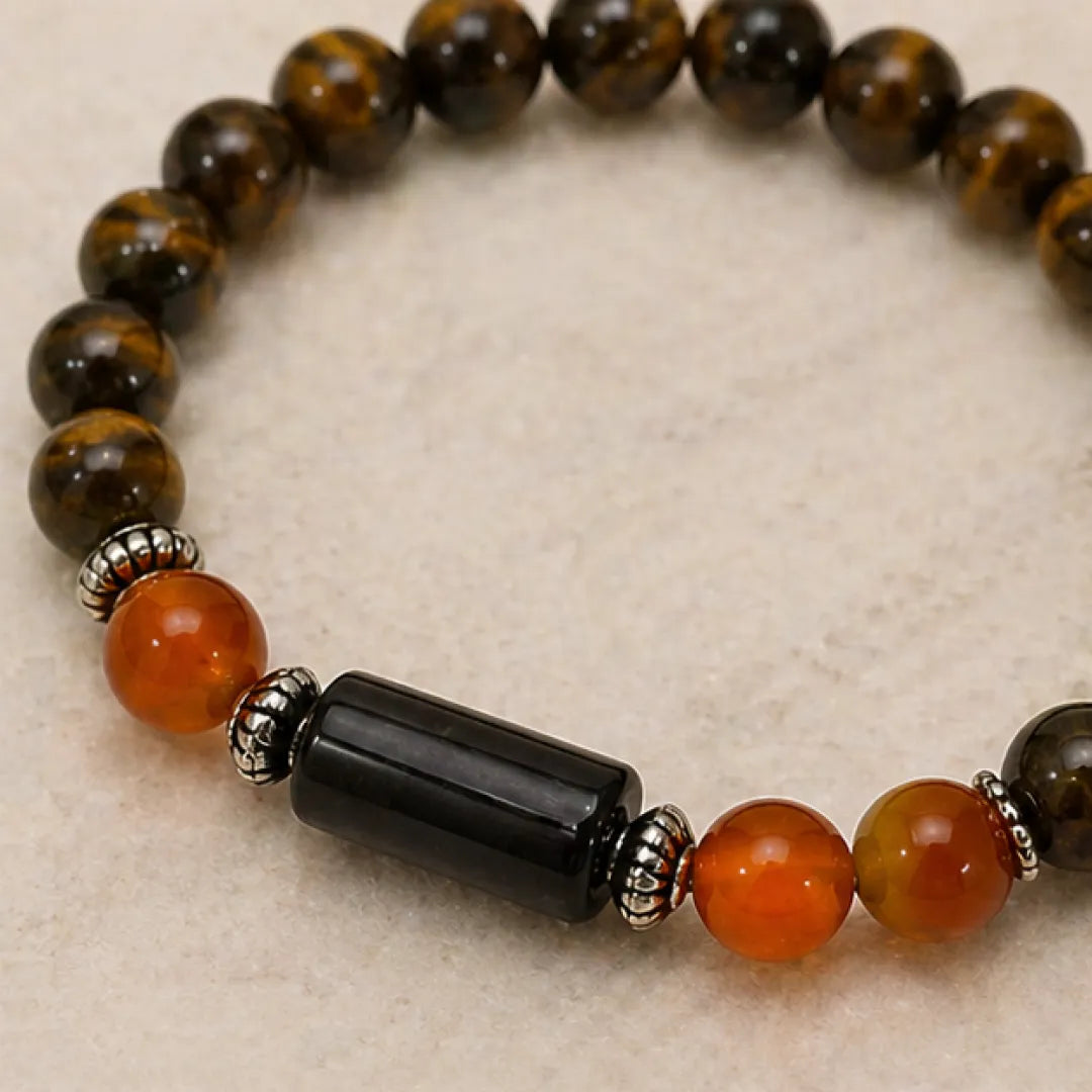 Leo Rashi Bracelet (Simha Rashi) – Zodiac Astrology Bracelet for Sun Confidence, Leadership & Authority