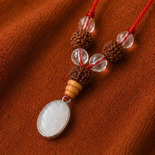 Libra Rashi Kavach Mala – Tula Rashi Rudraksha Kavach Mala (6, 14, 13 Mukhi) for Balance, Attraction & Decision Clarity