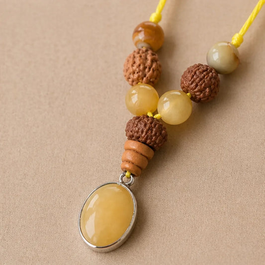Pisces Rashi Kavach Mala – Meen Rashi Rudraksha Kavach Mala (8, 10, 14 Mukhi) for Intuition, Protection & Spiritual Growth