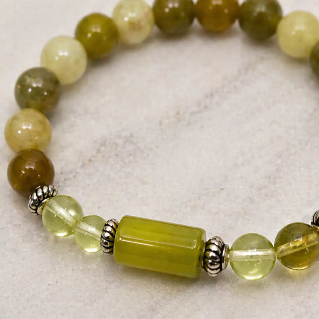 Pisces Rashi Bracelet (Meen Rashi) – Zodiac Astrology Bracelet for Jupiter Intuition, Compassion & Spiritual Growth