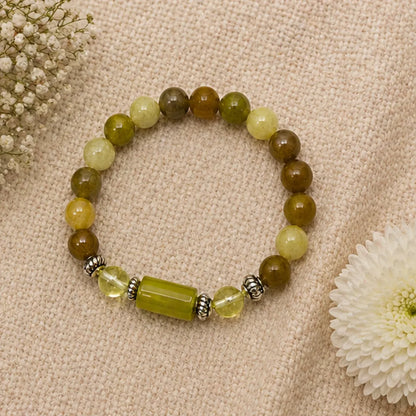 Pisces Rashi Bracelet (Meen Rashi) – Zodiac Astrology Bracelet for Jupiter Intuition, Compassion & Spiritual Growth