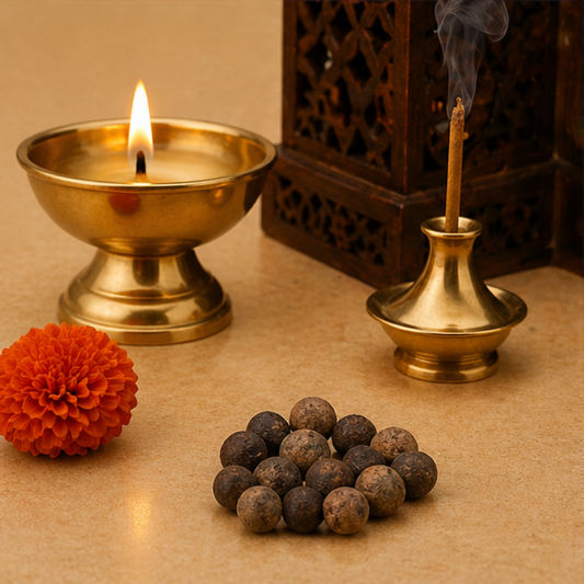 Sacred Rudraksha Fruit – Natural Whole Rudraksha with Spiritual Packing