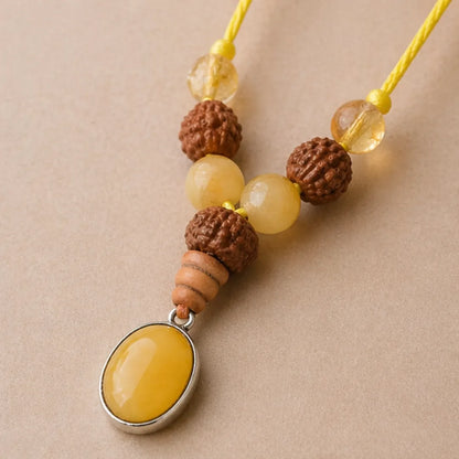 Sagittarius Rashi Kavach Mala – Dhanu Rashi Rudraksha Kavach Mala (5, 10, 11 Mukhi) for Wisdom, Protection & Focus