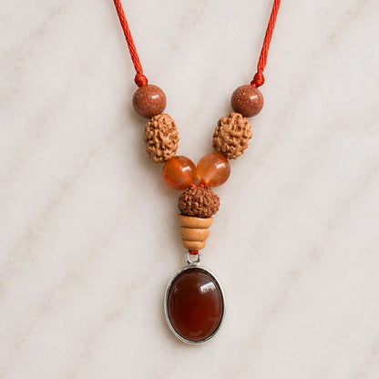 Scorpio Rashi Kavach Mala – Vrishchik Rashi Rudraksha Kavach Mala (9, 11, 14 Mukhi) for Strength, Protection & Transformation