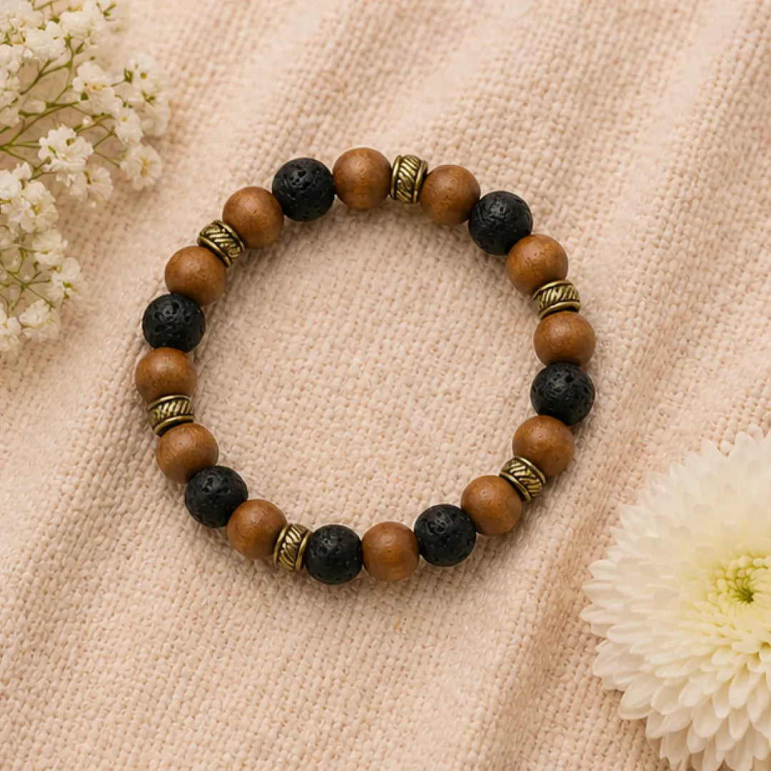 Natural Sphatik Bracelet – Crystal Quartz Energy Bracelet for Clarity, Positivity & Spiritual Balance