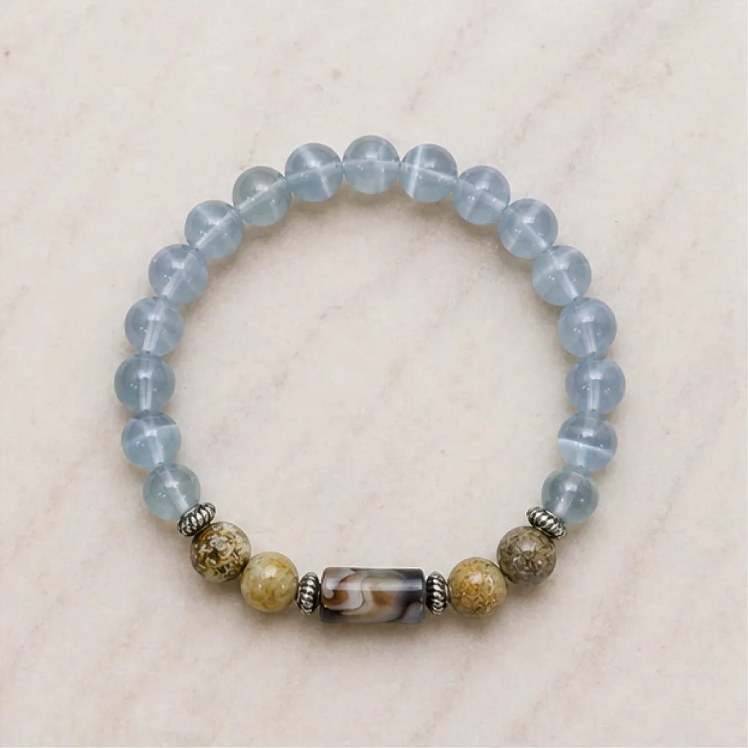 Taurus Rashi Bracelet (Vrishabh Rashi) – Zodiac Astrology Bracelet for Venus Harmony & Stability