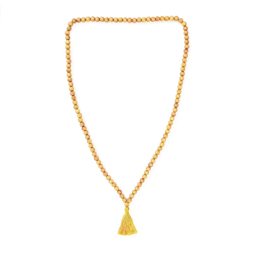 Tirth Govt. Certified Chandan Sandalwood Jaap Mala (108 Beads)