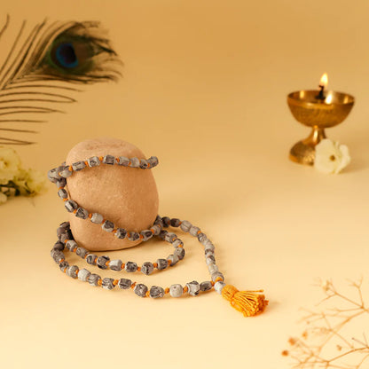 Tirth Govt. Certified Original Tulsi Mala (108 Beads)