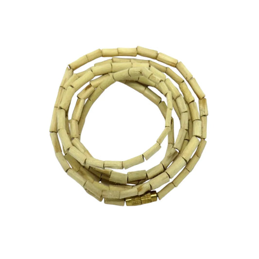 Natural Tulsi Kanthi Mala – Sacred Tulsi Neck Mala for Devotion, Purity & Divine Protection