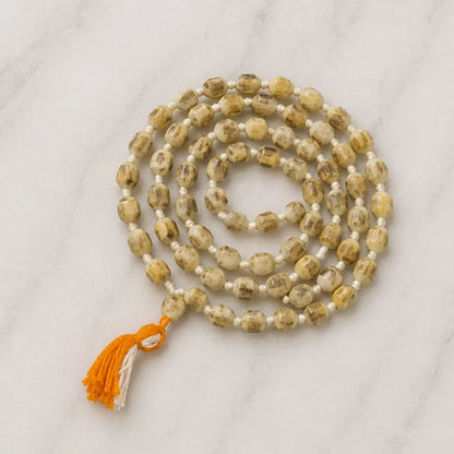 Natural Tulsi Mala (Regular / Premium / Super) – 108 Bead Sacred Tulsi Kanthi Jap Mala for Devotion, Purity & Bhakti Practice