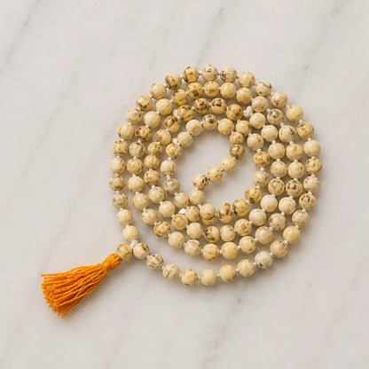 Natural Tulsi Mala (Regular / Premium / Super) – 108 Bead Sacred Tulsi Kanthi Jap Mala for Devotion, Purity & Bhakti Practice