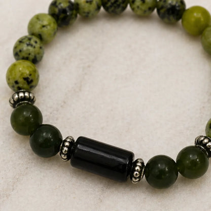 Virgo Rashi Bracelet (Kanya Rashi) – Zodiac Astrology Bracelet for Mercury Wisdom, Discipline & Clarity
