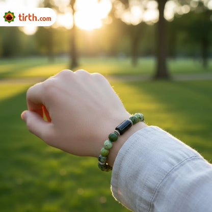 Virgo Rashi Bracelet (Kanya Rashi) – Zodiac Astrology Bracelet for Mercury Wisdom, Discipline & Clarity
